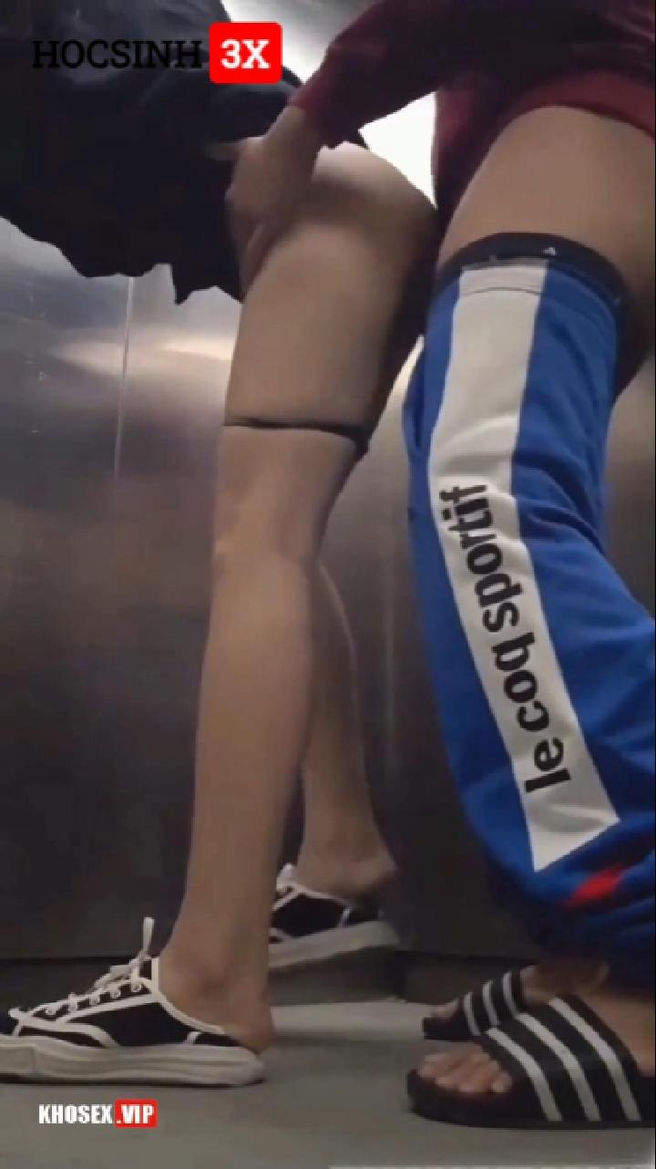 Clip sex vkcklananh9496 doggy trong thang máy